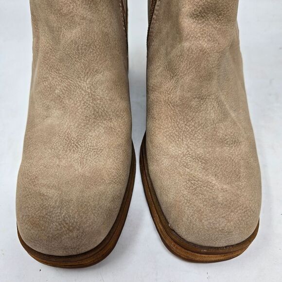 KORKS Marci II Women's Heel Tan Ankle Boots Size 6.5 - Picture 3 of 12